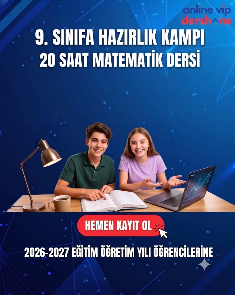 Online Yaz Kampları — 9. Sınıfa Hazırlık