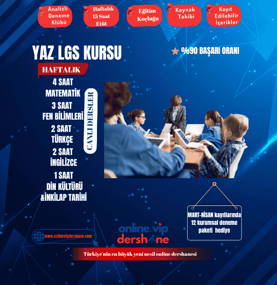 2026 Yaz LGS Kursu