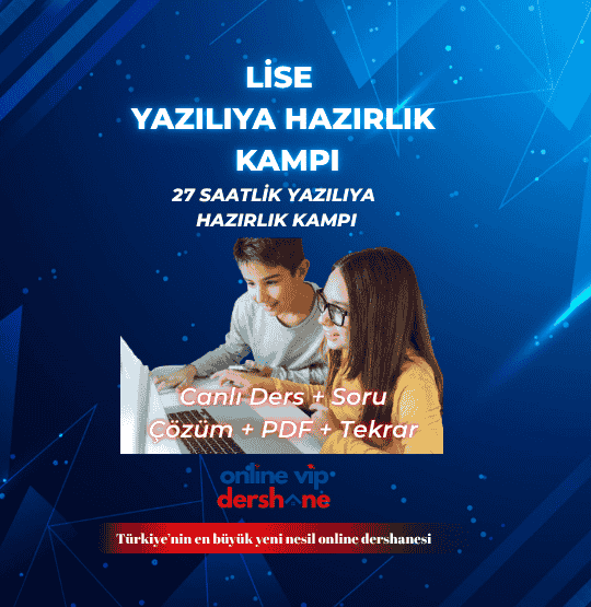 Lise Yazılıya Hazırlık Kampı 